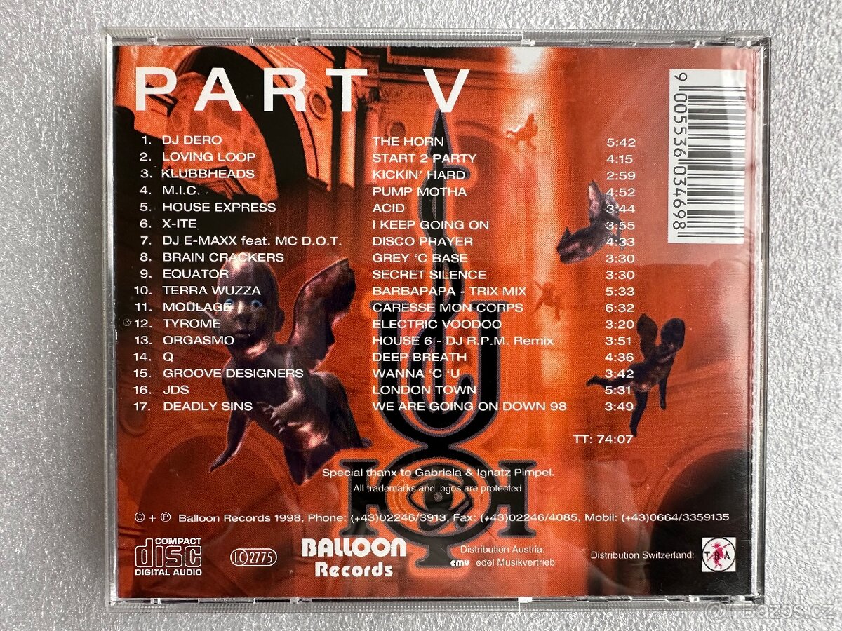 Krypta Discocathedrale - Part V (1998) CD - 2