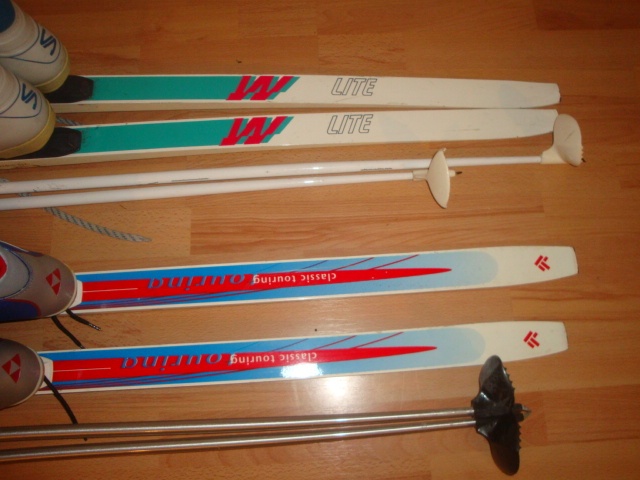 Komplet běžky + boty + hole - 2