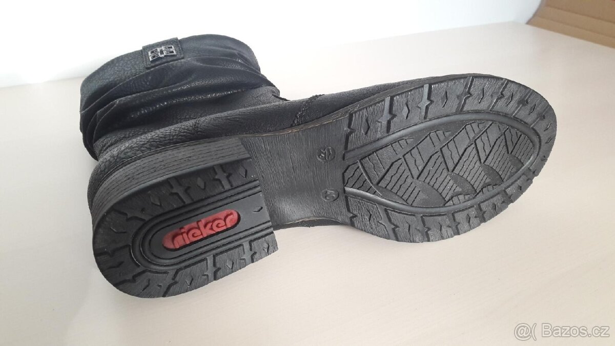 Zimní kozačky Rieker s kožíškem - NOVÉ - 2