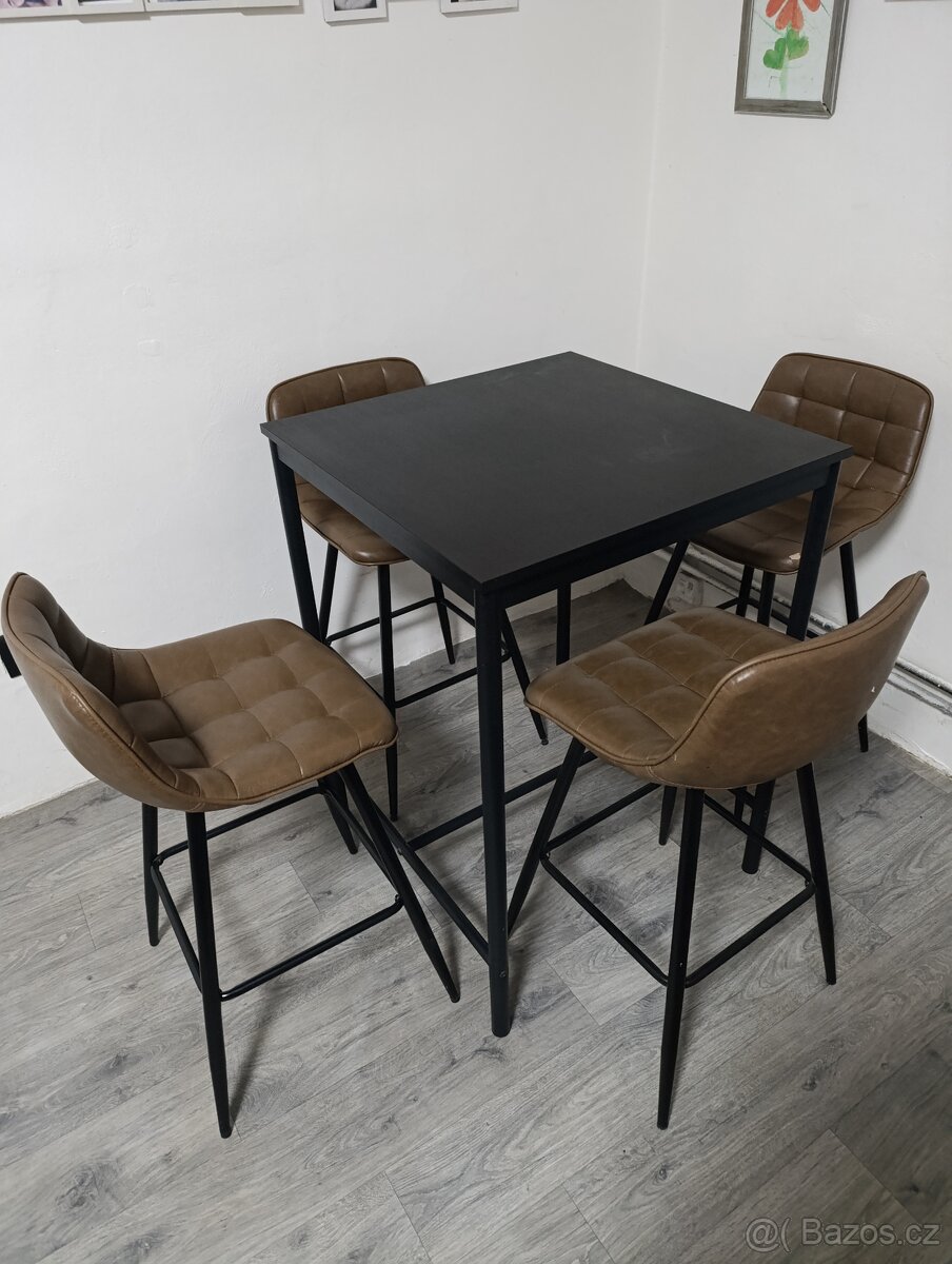 Barový stůl a židle - 2
