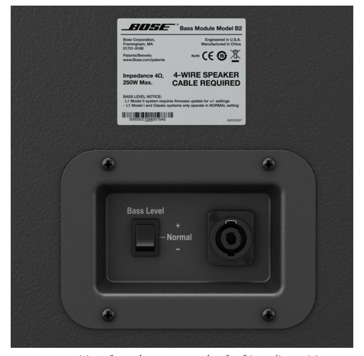BOSE B2 basový modul - 2