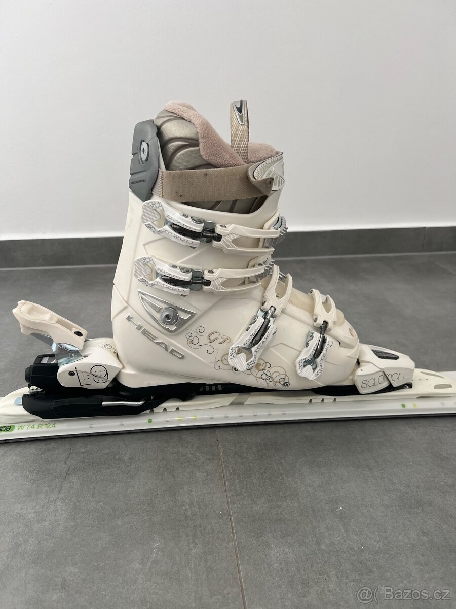 Dámské lyže Salomon, boty a hůlky - 2