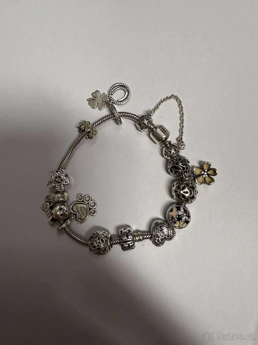 PANDORA STŘÍBRNÝ NÁRAMEK - 2