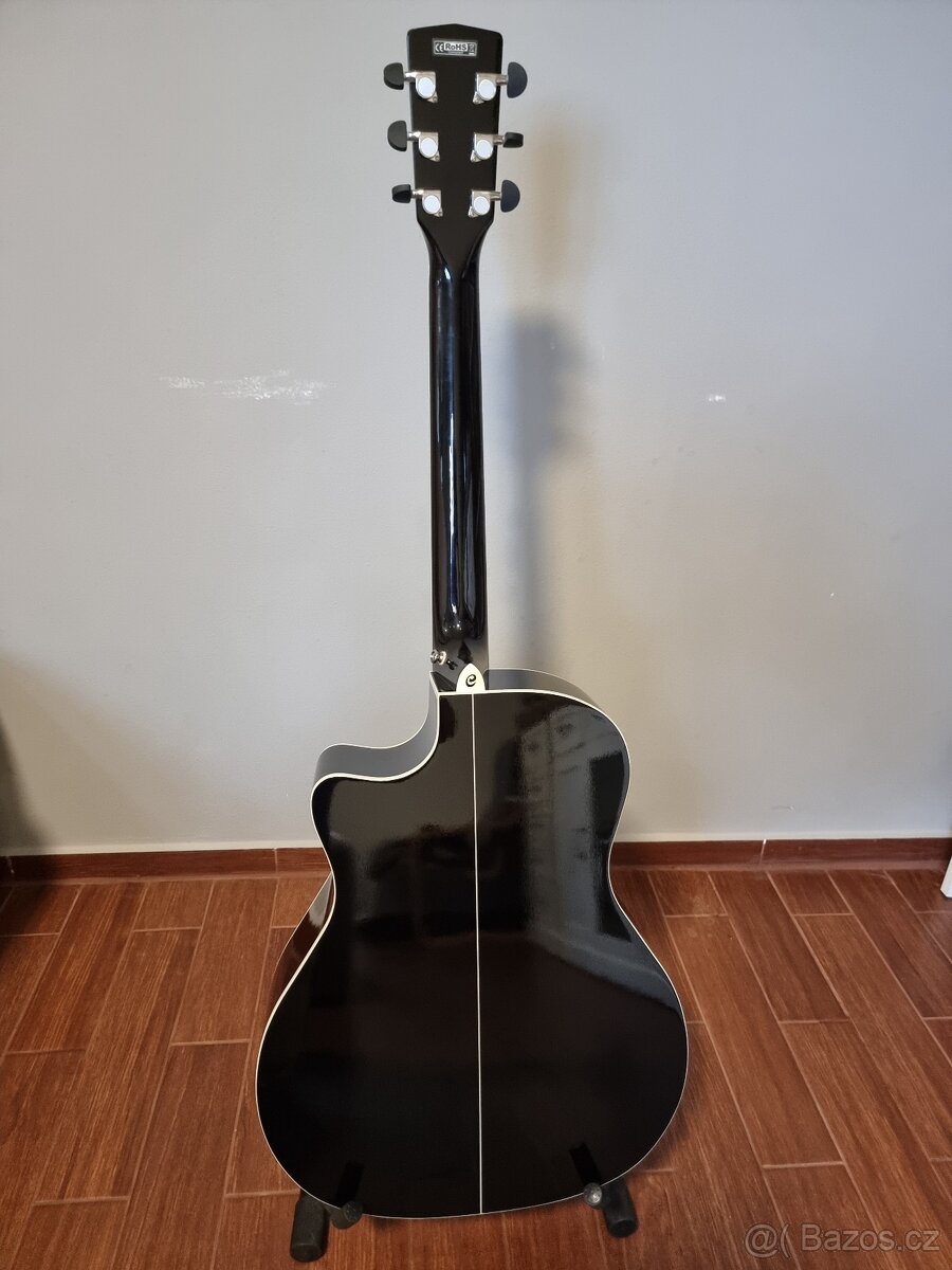 Nová kytara Cort GA5F BK + Dean Markley K20 - 2