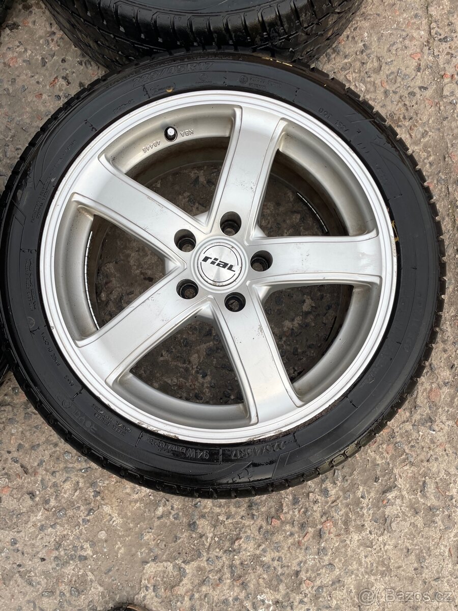 Sada Alu kol Rial 5x112 R17 - 2