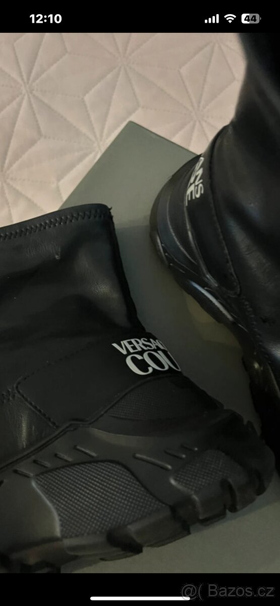 LUXUSNÍ DÁMSKÉ KOŽENÁ NOTY VERSACE - 2