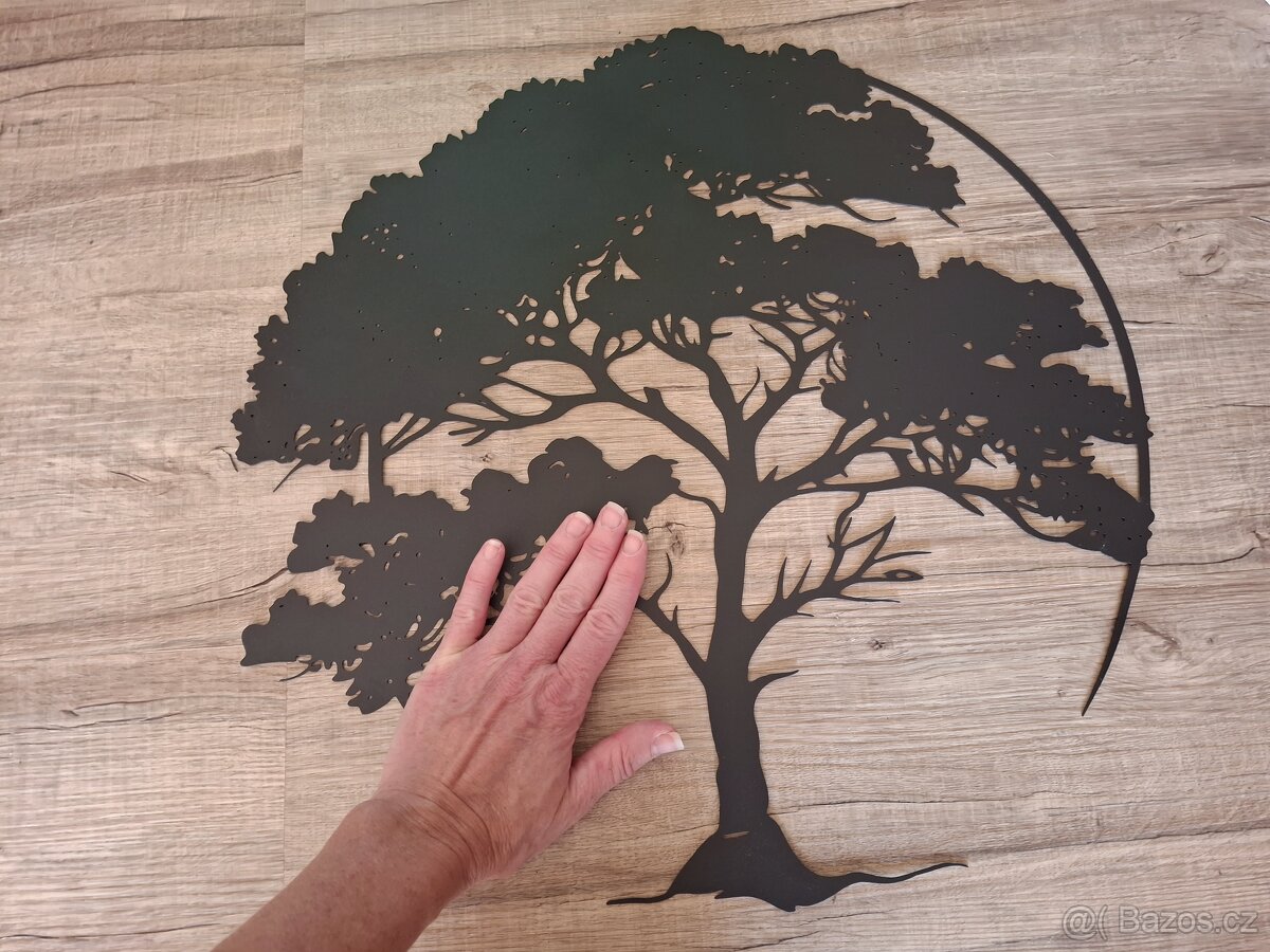 Kovová dekorace průměr 45cm - 2