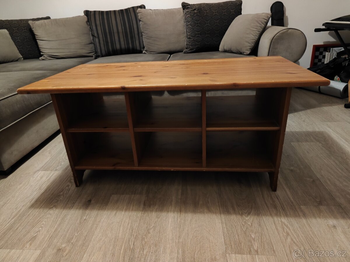Konferenční stolek dřevěný Ikea - 2