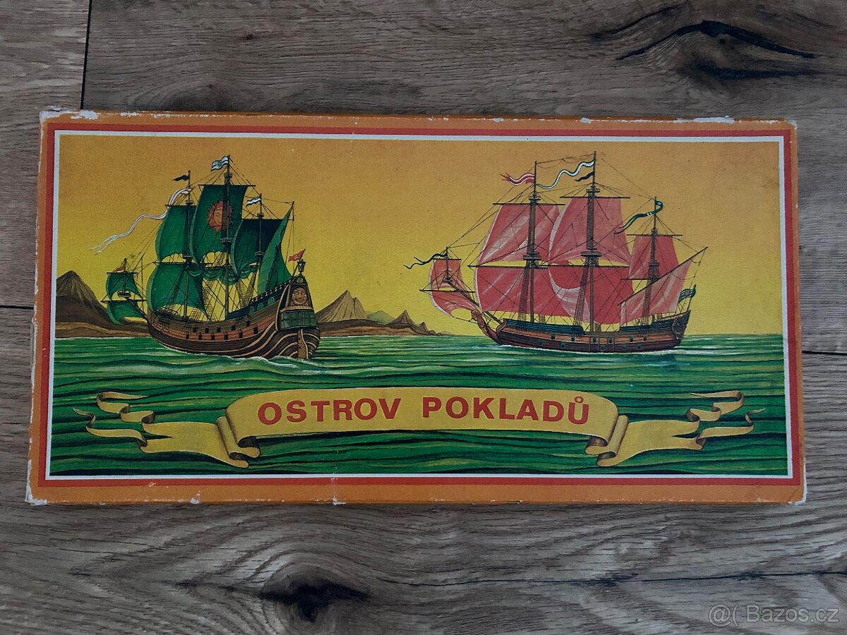 Retro hra Ostrov pokladů - 2