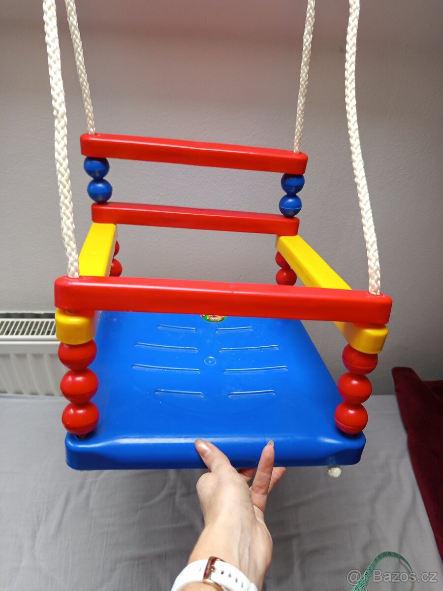 Dětská plastová houpačka na zavěšení - 2