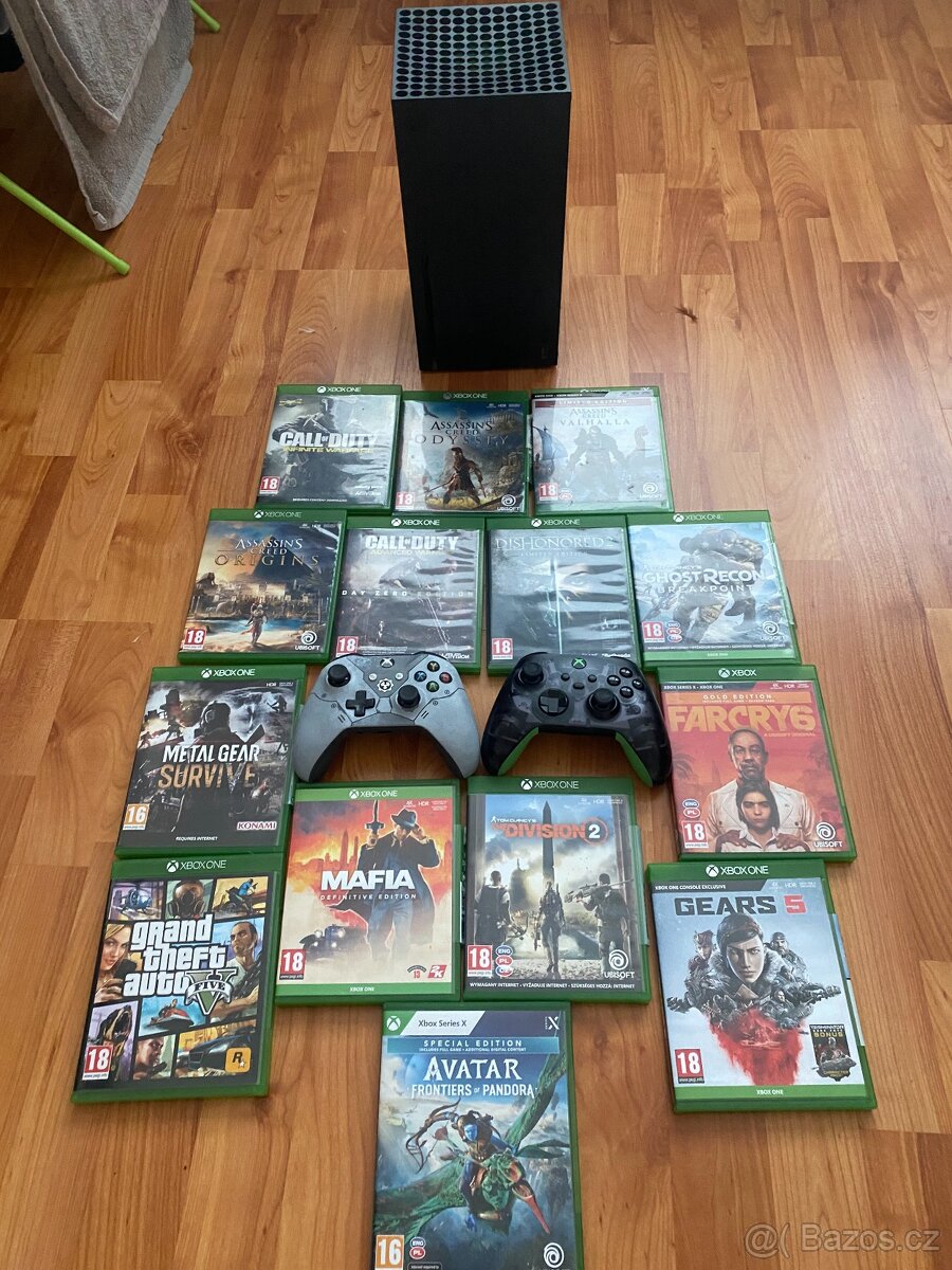 Xbox Series X 2x ovladač + 16 AAA her - 2