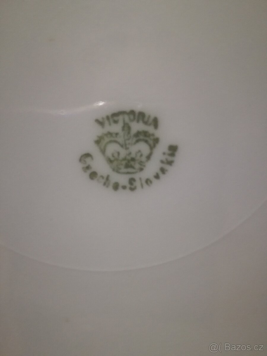 Starožitný talíř Victoria - 2