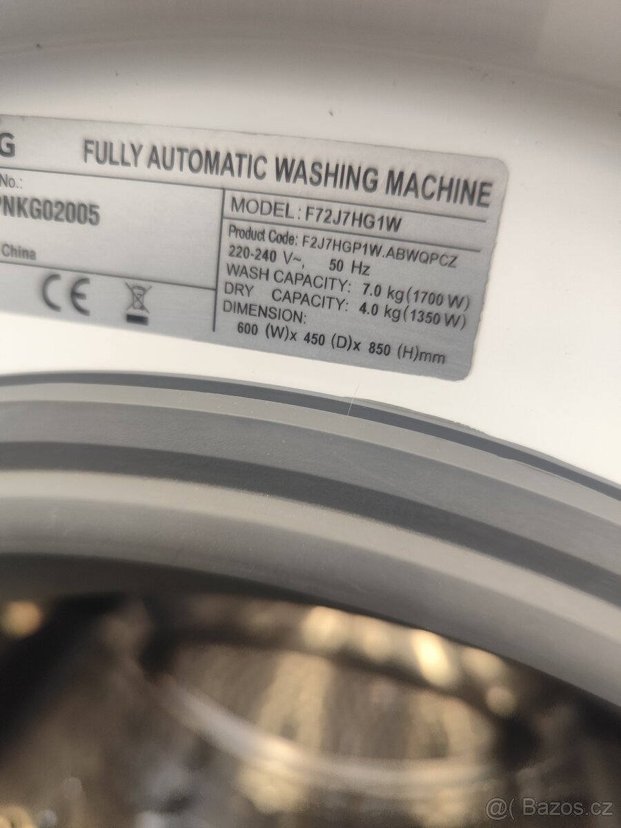 Pracka se susickou lg - 2