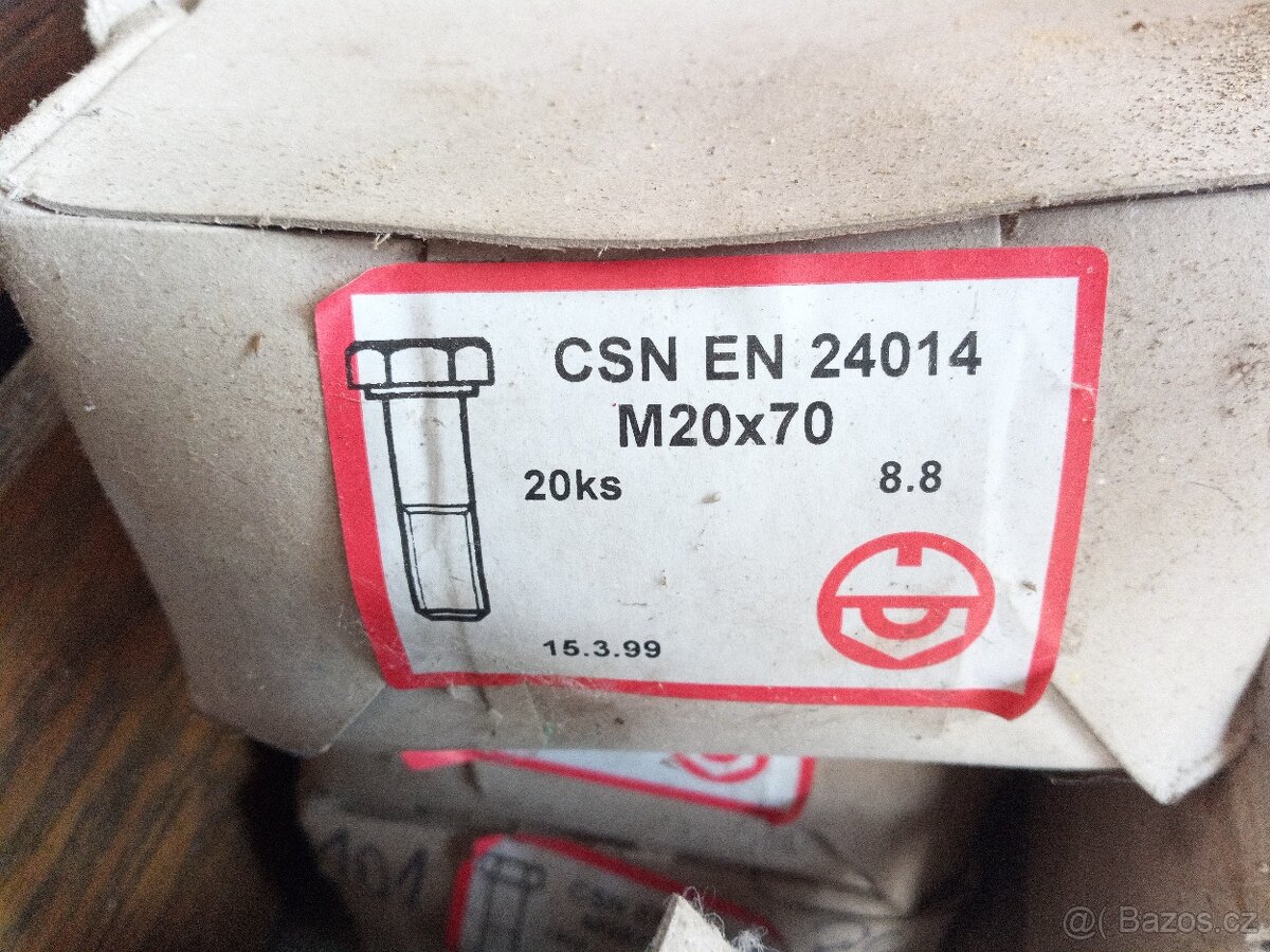Šrouby 20x70 - 2