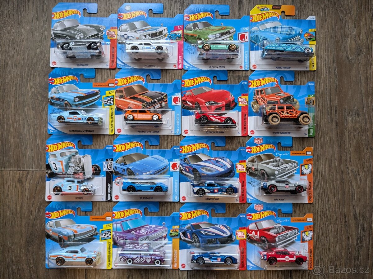 Hot Wheels autíčka - 2