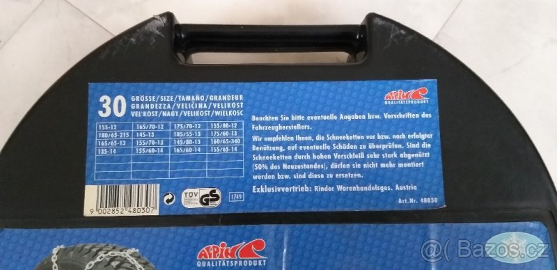 Prodám sněhové řetězy - 2