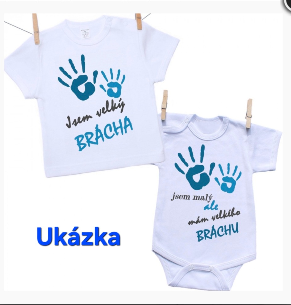 Trička - bratři - 2
