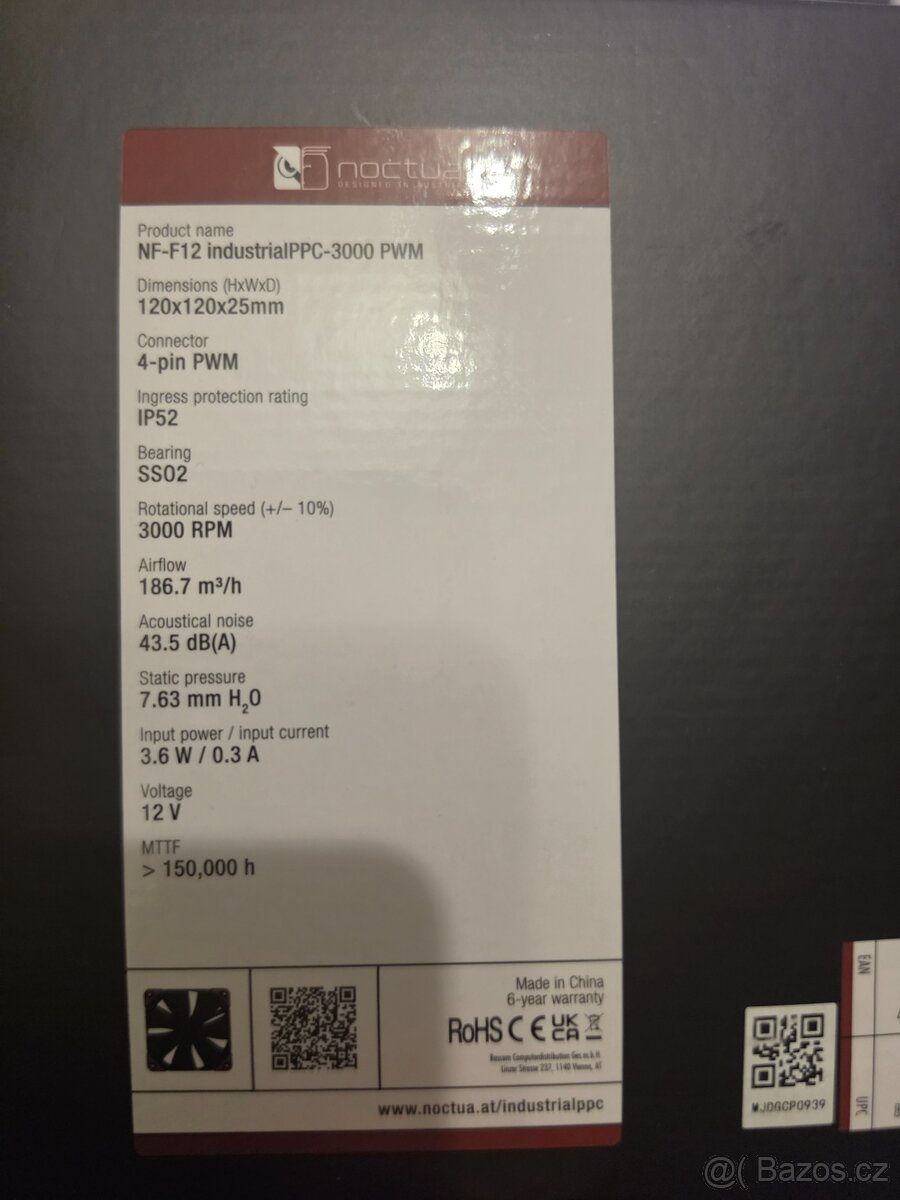 noctua nf-12 industrial PPC 3000PWM - 2