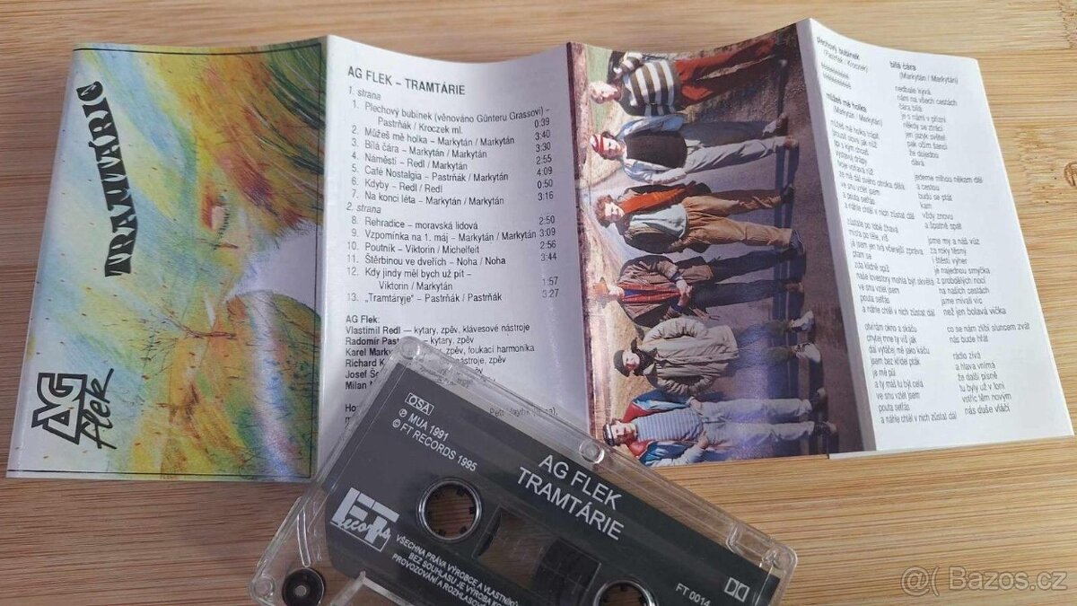 AG FLEK - TRAMTÁRIE. MC 1995 - 2