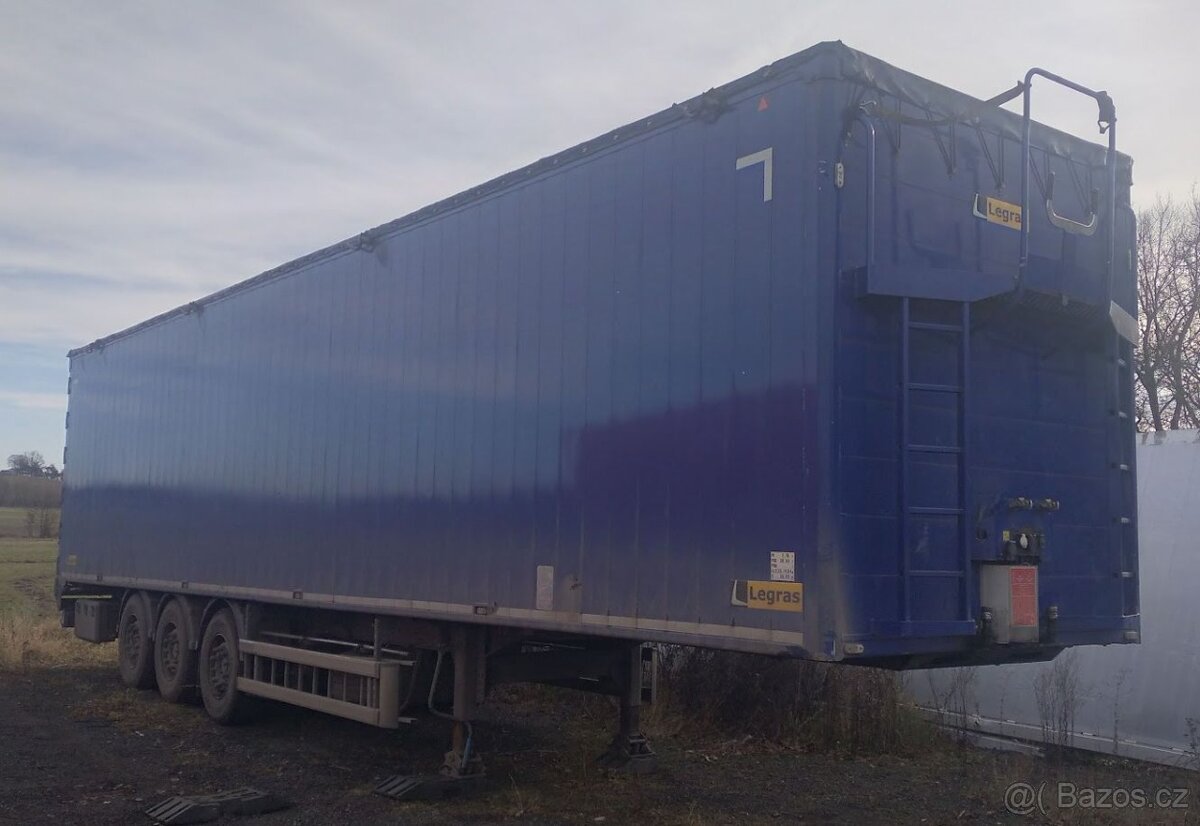 LEGRAS návěs posuvná podlaha Walkingfloor, r.v. 06/2018 - 2