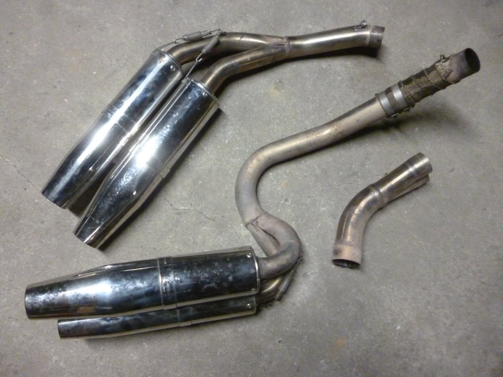 Honda VFR 800 VTEC. Výfuky LASER. Od 2002 - 2