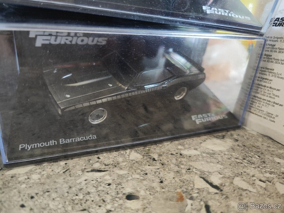 Autíčka DeAgostiny z kolekce rychle a zběsile - 2