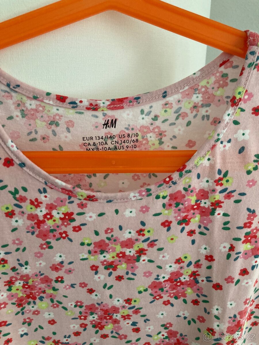 H&M bavlněné letní šaty 134/140 - 2
