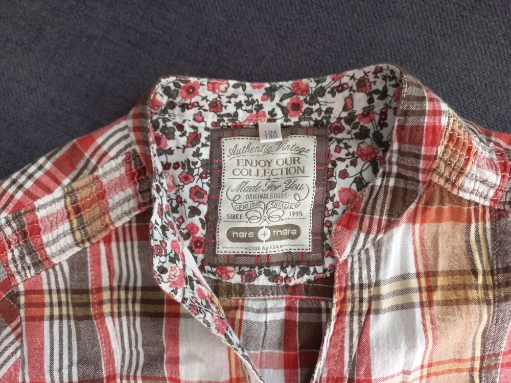 Dívčí košile zn. C&A vel. 134/140 - 2