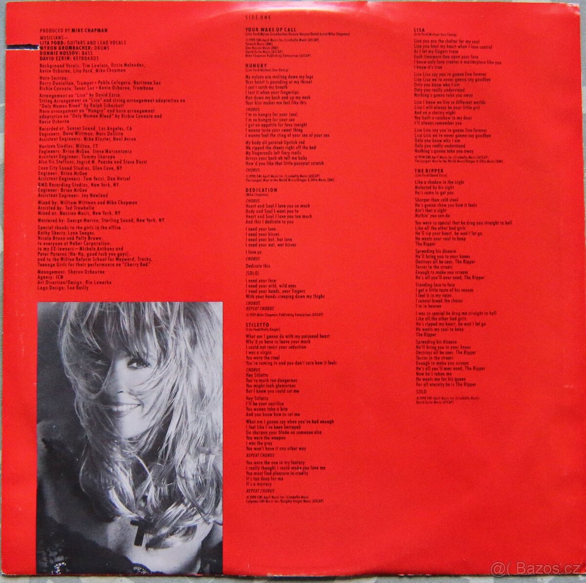 LP deska - Lita Ford - Stiletto - 2