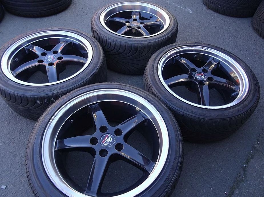 Alu disky Ford Mustang, 18", 5x114.3, dvourozměr, letní sad - 2