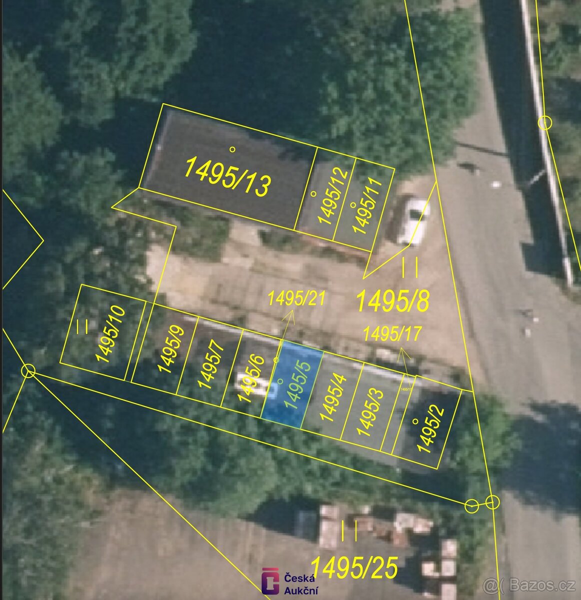 Prodej garáže 201 m², Liberec XXV-Vesec, ev.č. 002AD2501 - 2