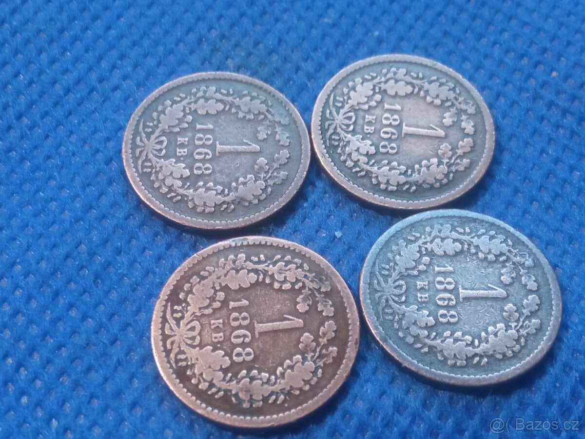 UHERSKÉ KREJCARY1868 KB - 2