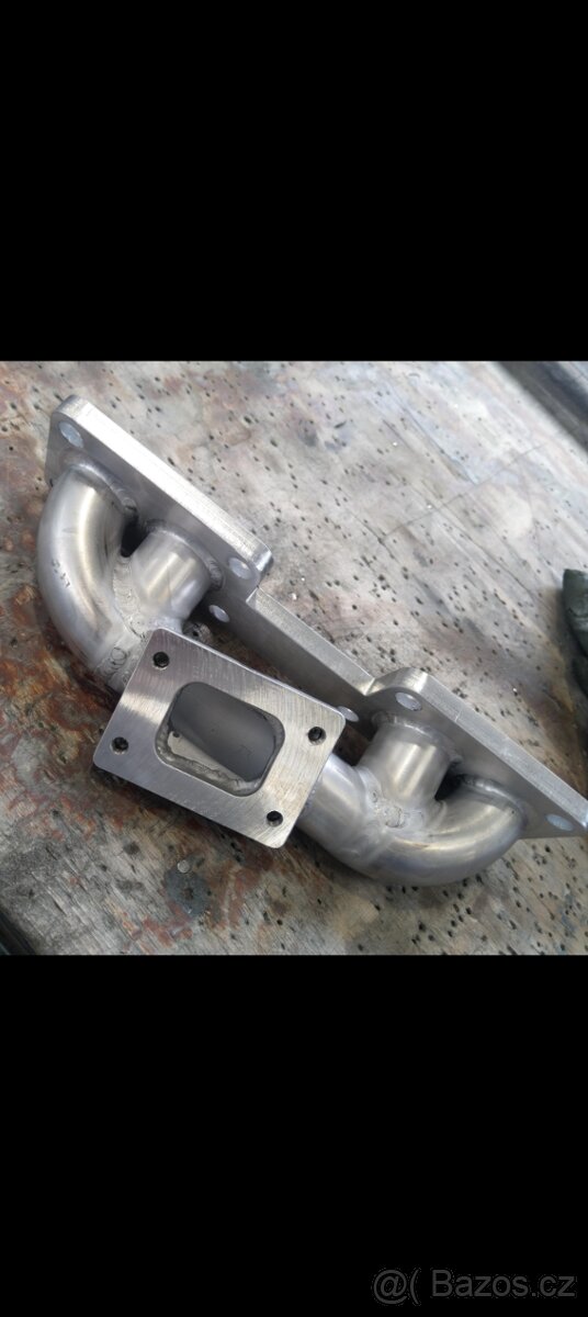 Nerez turbo svody a downpipe KA24E - 2