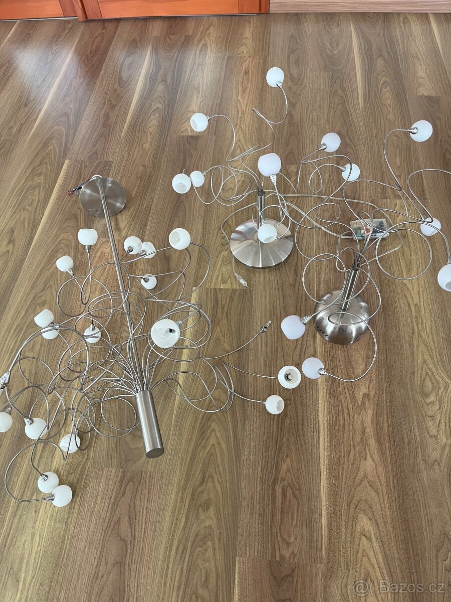 Sada lustr+2 lampy - 2