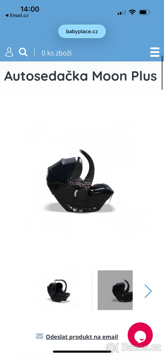 Kočárek Moon 3v1 - 2