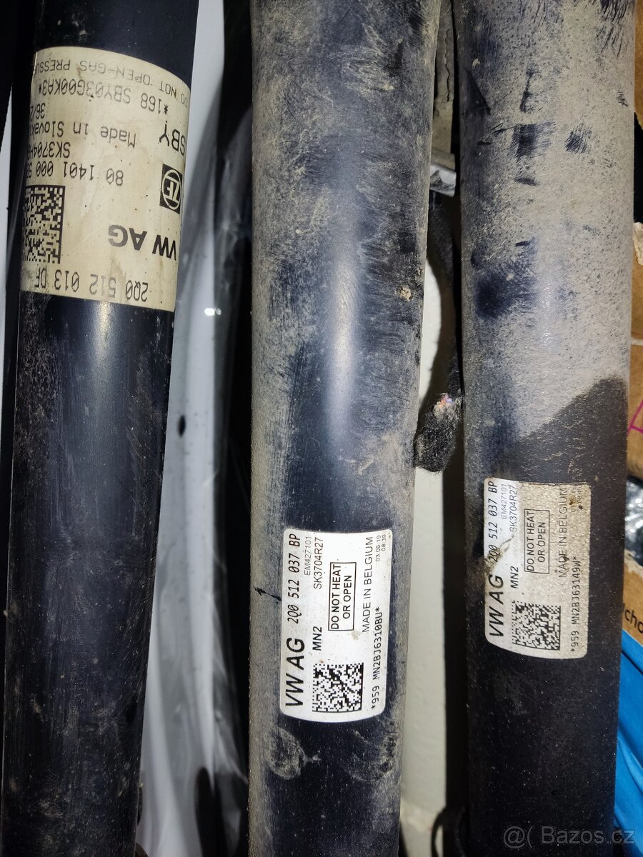 Tlumiče těhlice Scala, Kamiq a další díly. - 2