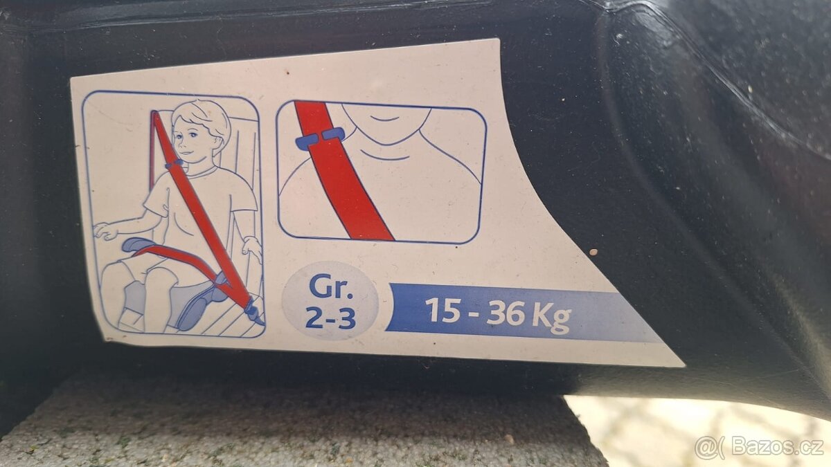 Podsedák Chicco 15-36kg - modrý - 2