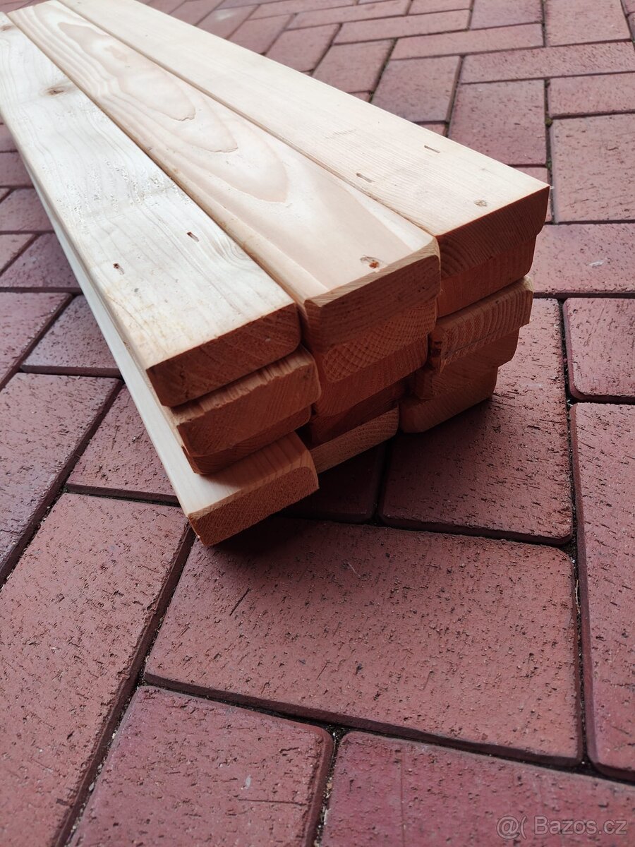 Smrkové hranoly hoblované broušené - 2