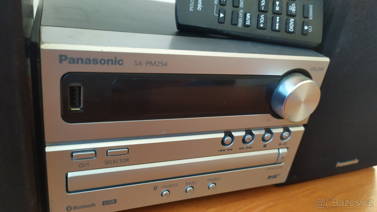 Mikrosystém Panasonic SC-PM254 - Bluetooth ,DAB+ - 2