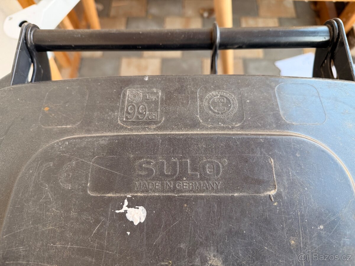 Plastová popelnice 120 l Weber – černá - 2