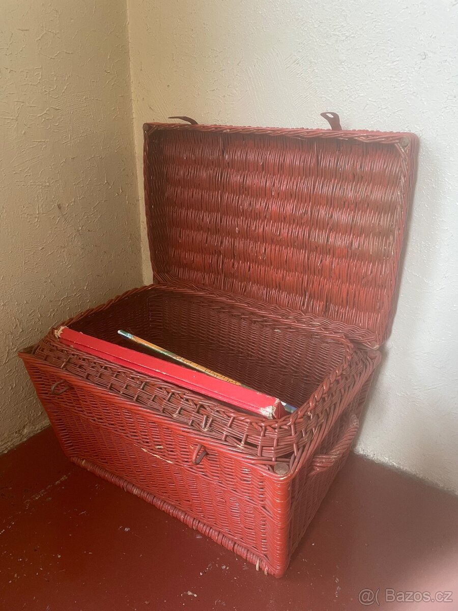 Proutěný koš - 2
