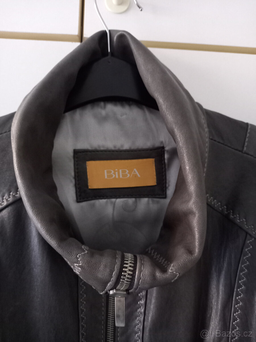 Kožená bunda značky BIBA/NOVÁ - 2