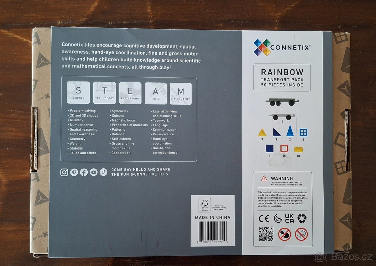 Connetix Rainbow Transport Pack 50 - 2