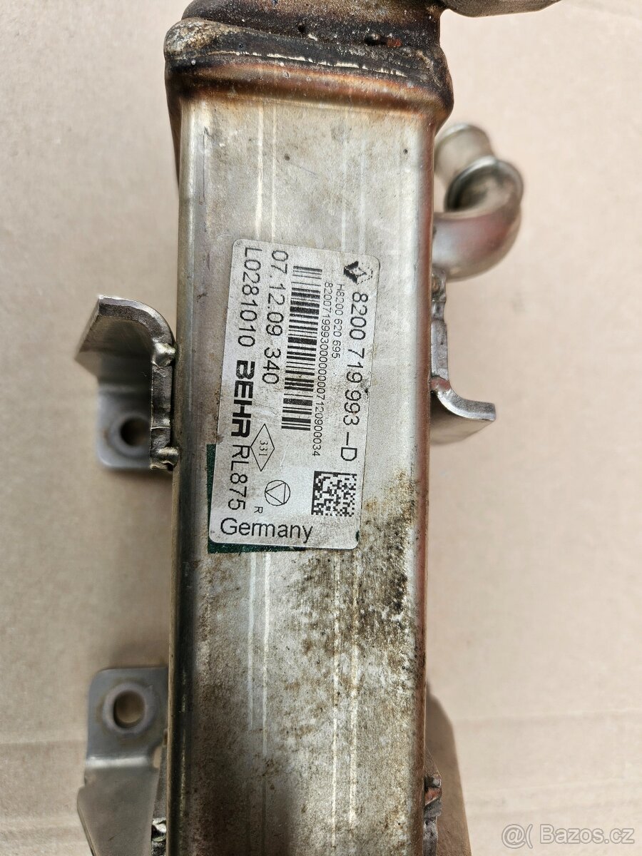 Chladič spalin EGR, Renault, Opel, Nisan - 2