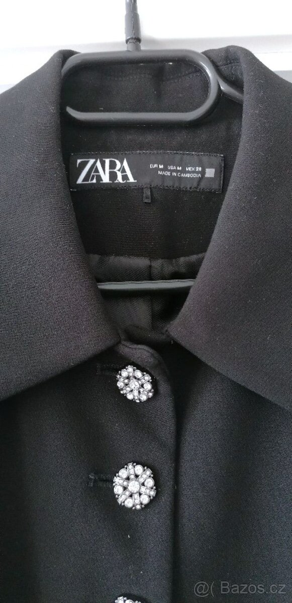 nová vesta ZARA, černá, vel. M/L - 2