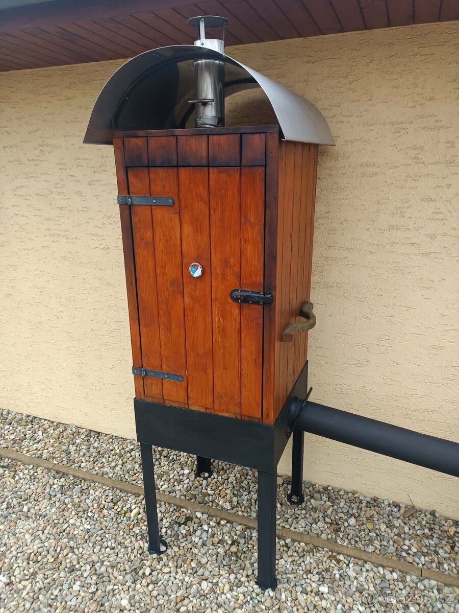 Přenosná udírna s teploměrem - 2