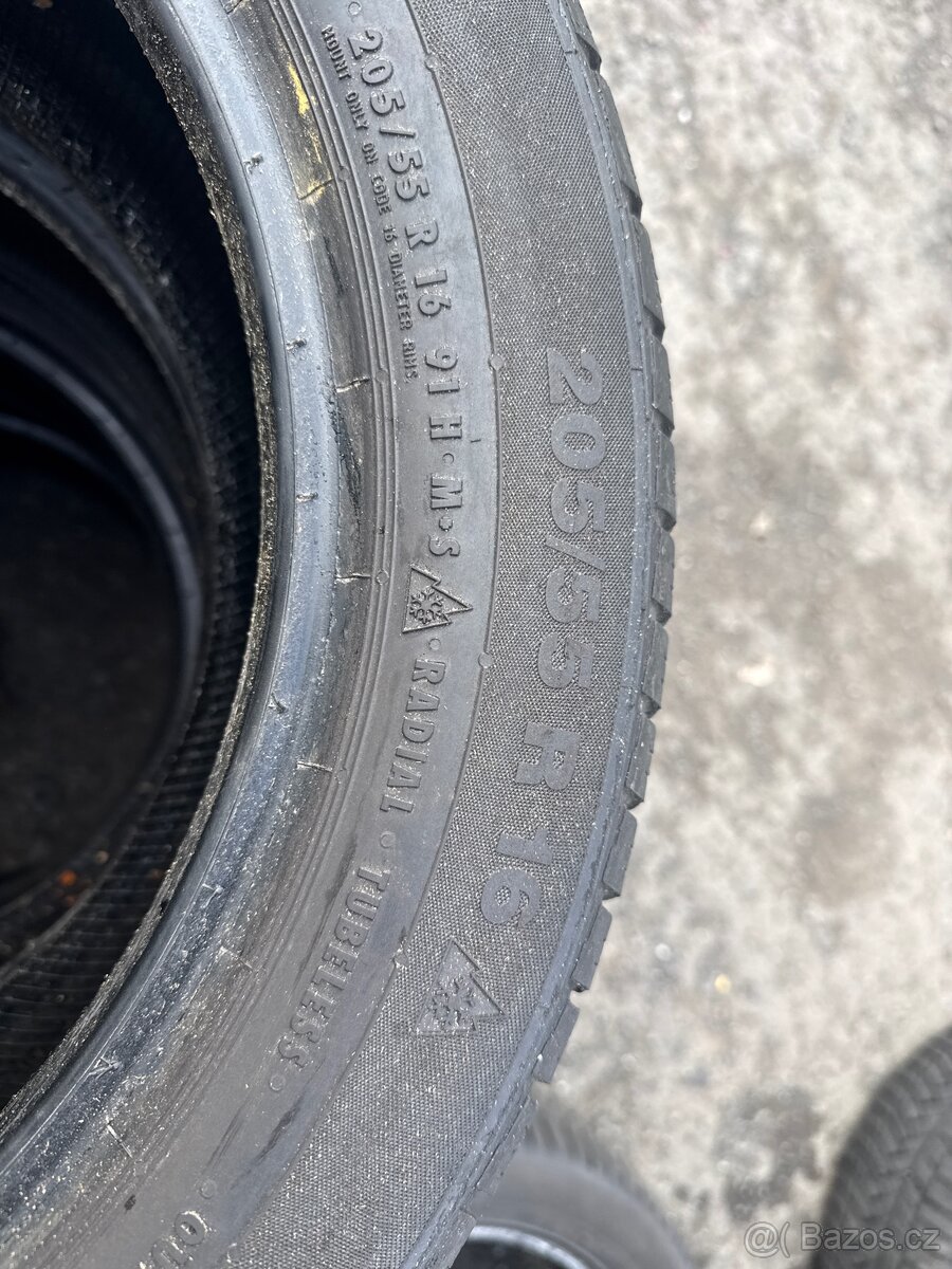 4 ks pneu 205/55R16 Continental - 2