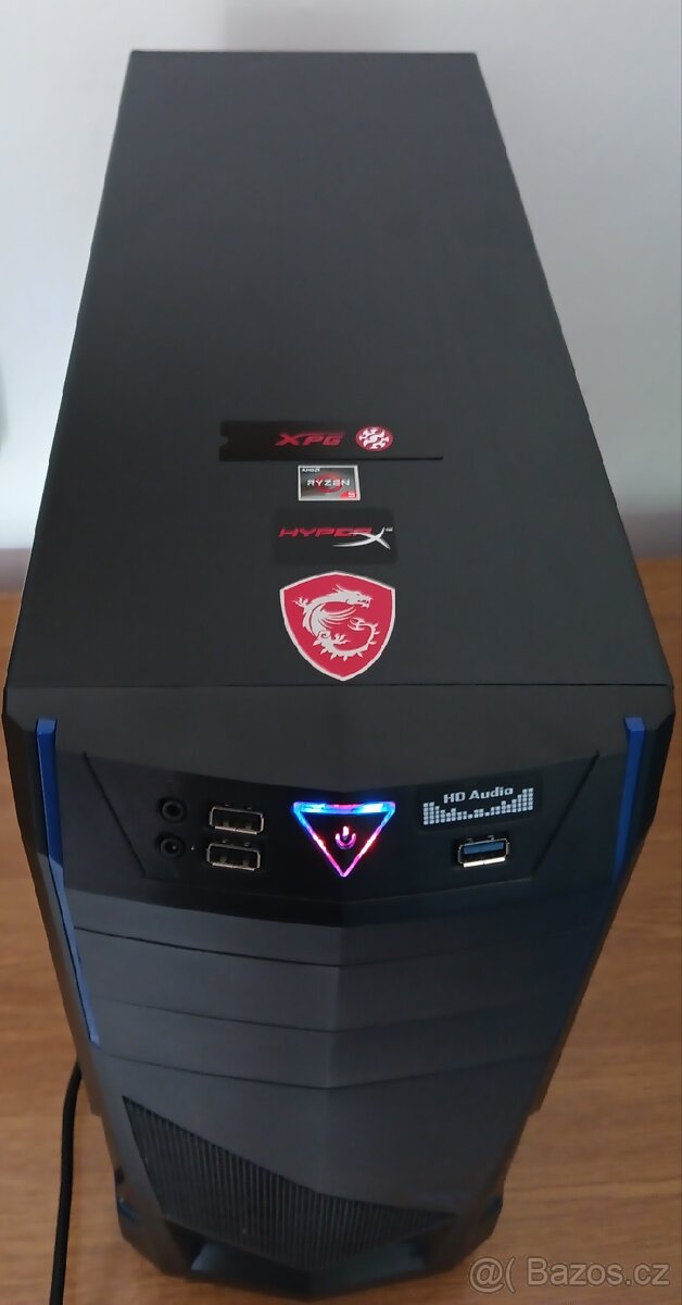 Herní PC set – Ryzen 5 / RX 5500 XT / SSD+1TB HDD + výbava - 2