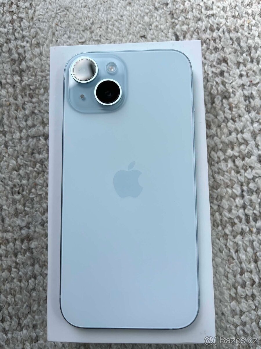 iPhone 15 128 GB – světle modrý - 2