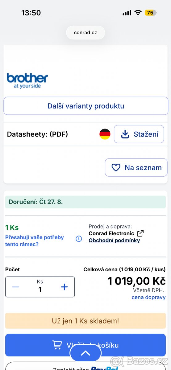 Tiskárna štítků - 2